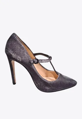 100 T-bar Pointed Pumps
