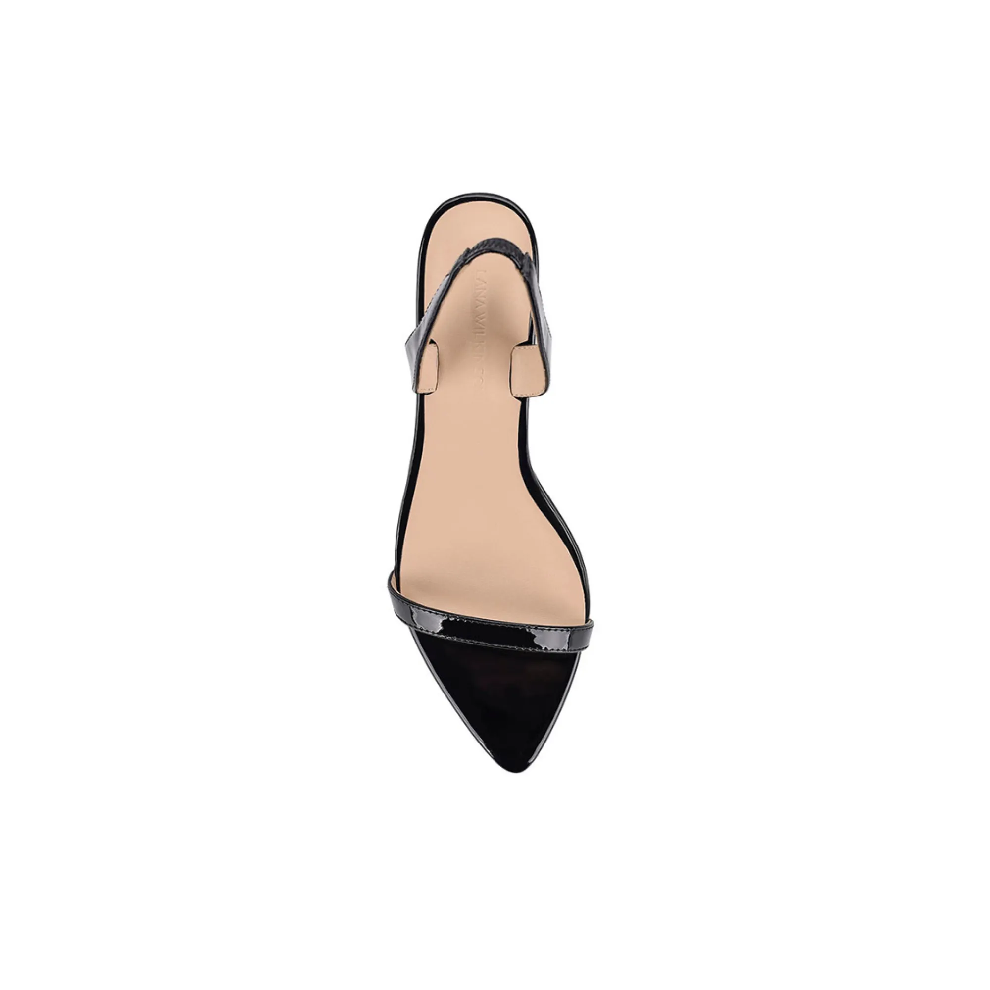 Cleo Sandal Black Patent Leather