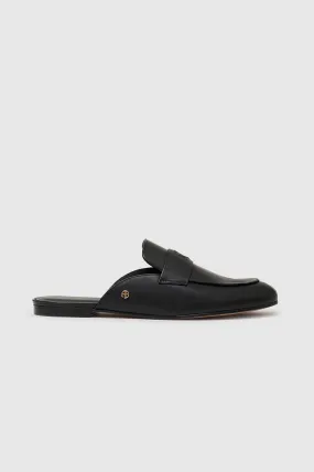 Corrine Mules in Black