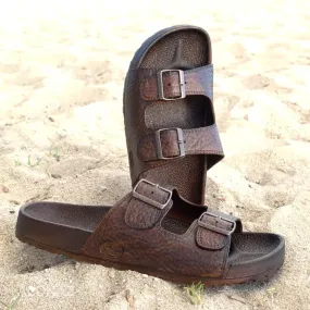 dark brown buckle jandals® - pali hawaii Jesus sandals