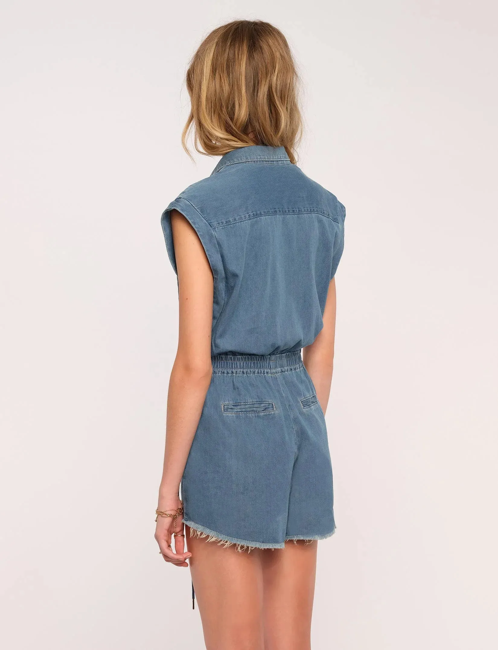 Denim Kimmy Romper