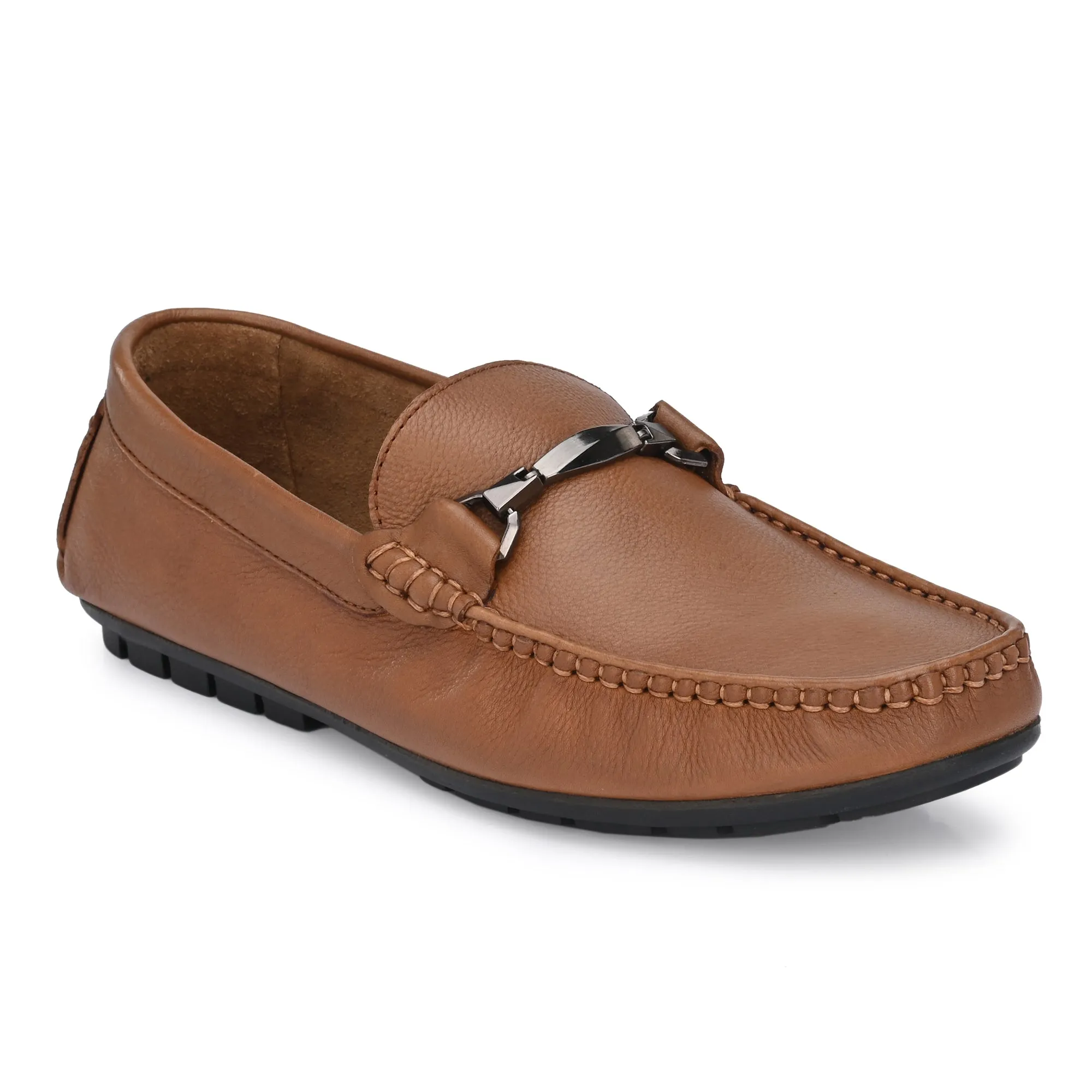 Egoss Leather Loafers Shoes For Men
