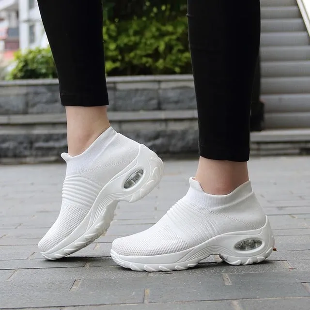 Flats Slip On Shoes  Platform 2020 Comfortable Soft Ladies