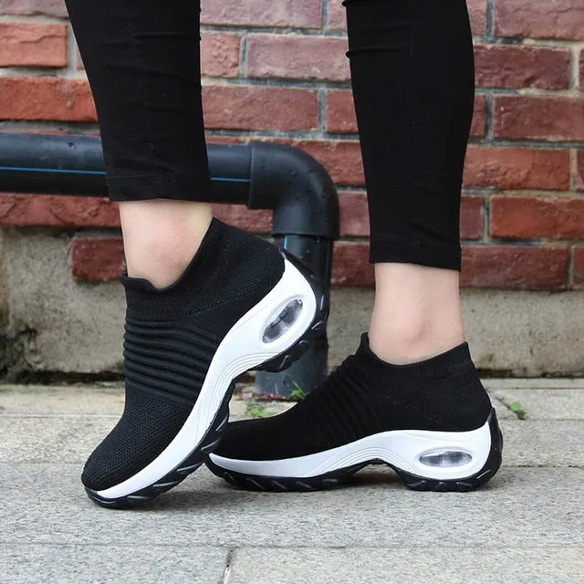 Flats Slip On Shoes  Platform 2020 Comfortable Soft Ladies