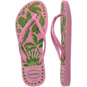 HAVAIANAS Slim Tucano sandal-Pink Lemonade