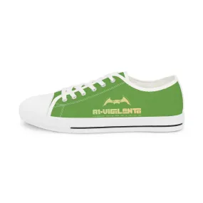 Light Green A1-Vigilante  Men's Low Top Sneakers