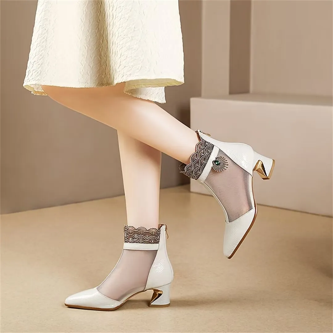 Luxalon Croctex Zipped Boots