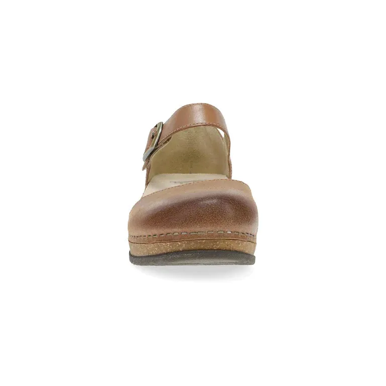 Mae Timeless Suede Mary Jane in Burnished Taupe