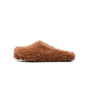 Marni Mens Shearling Fussbett Sabot Mule
