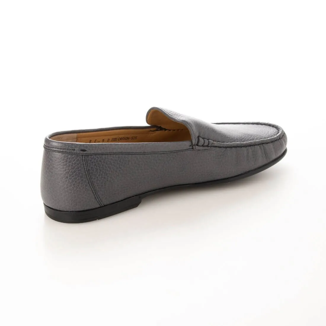 NEW Bally Craxon Men's 6231424 Grey Leather Loafers US 8 MSRP $560