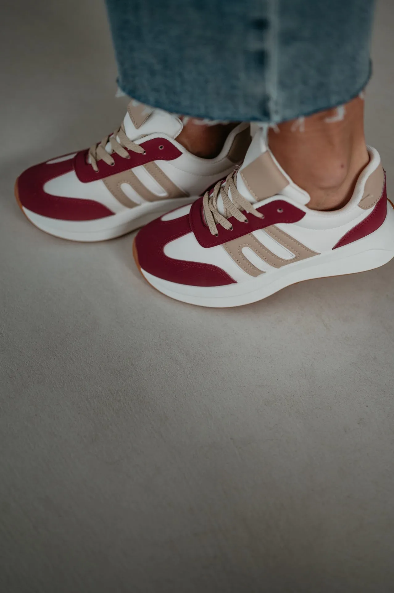 Ottanta sneakers I Bordeaux