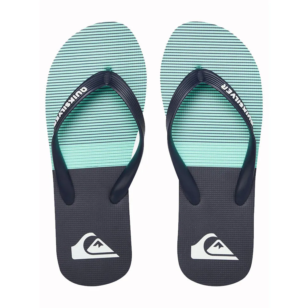 Quiksilver Molokai Tijuana Flip Flops - Blue/Blue/Green