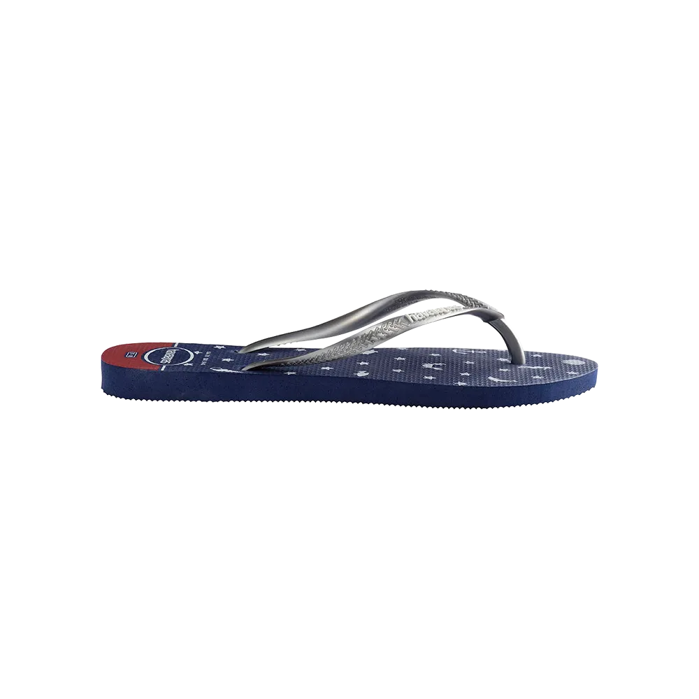 Slim Nautical Flip Flops