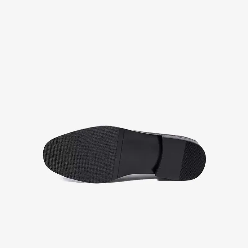 Sophisticated Leather Penny Loafers