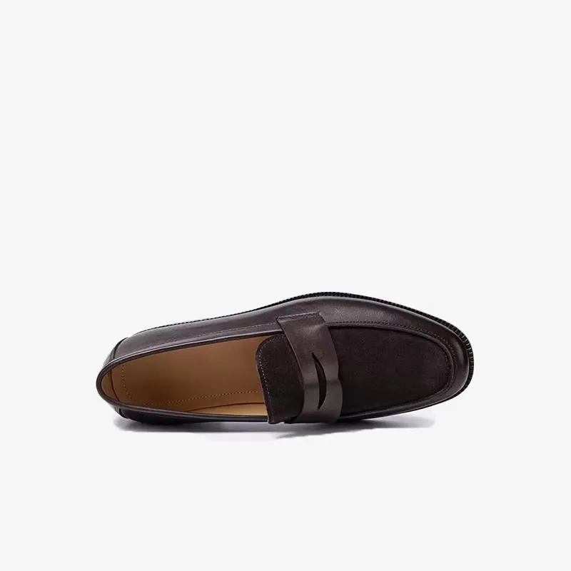Sophisticated Leather Penny Loafers