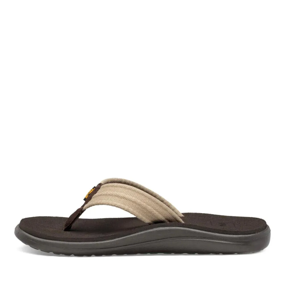 Teva Men's Voya Canvas Flip Flops Sandals