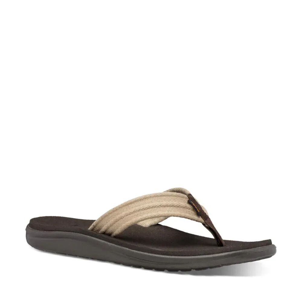 Teva Men's Voya Canvas Flip Flops Sandals
