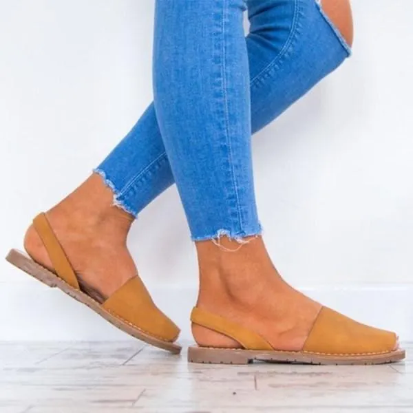 Women'S Fish Mouth Flat Sandals 67494169