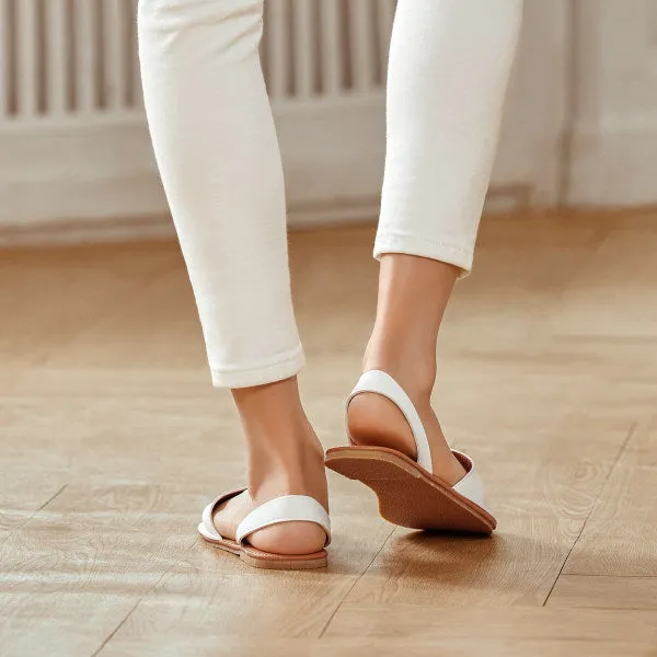 Women'S Fish Mouth Flat Sandals 67494169