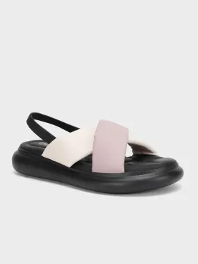 Women's "AMATA" Cross Over Comfort Sandals
