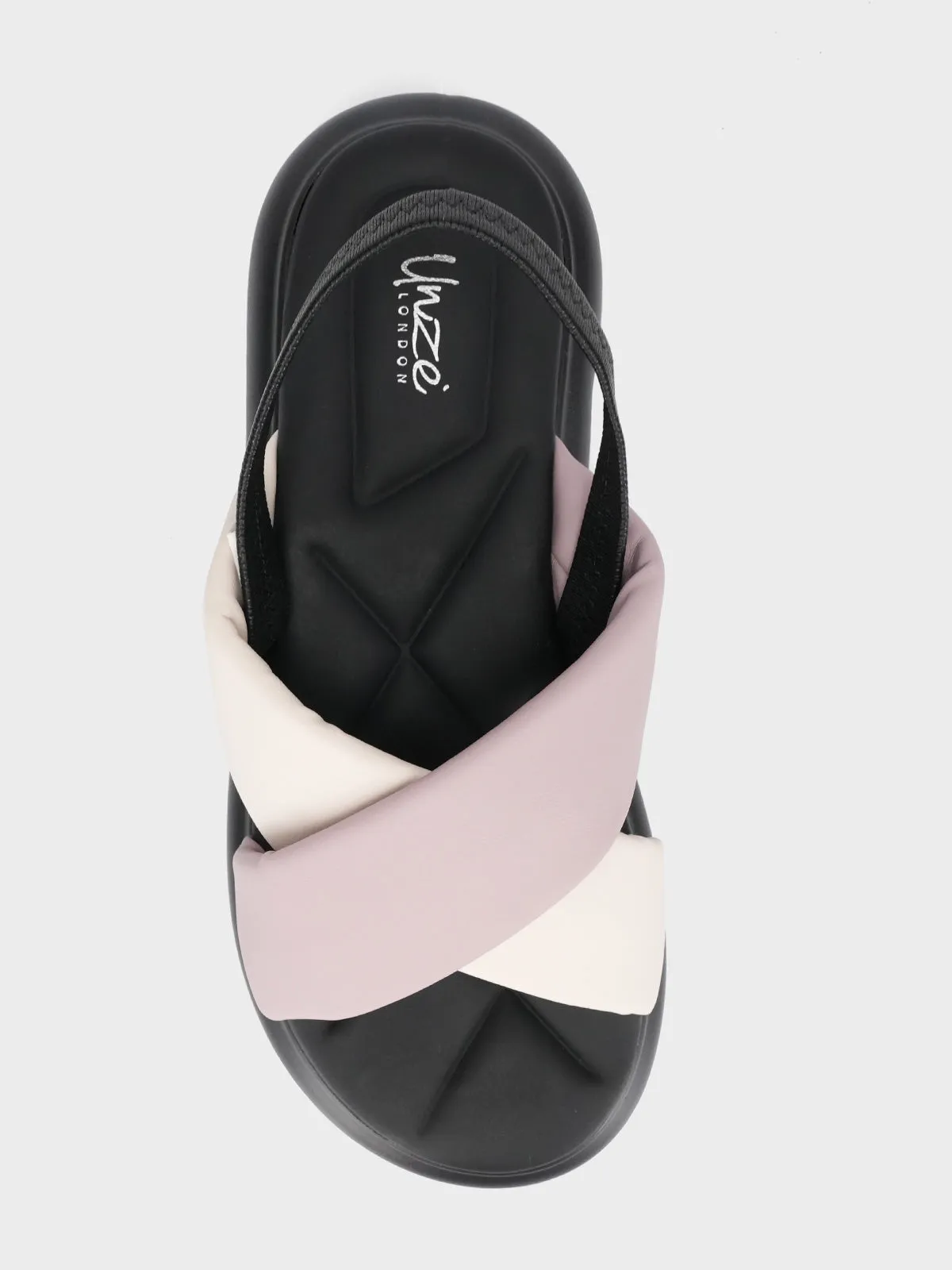 Women's "AMATA" Cross Over Comfort Sandals
